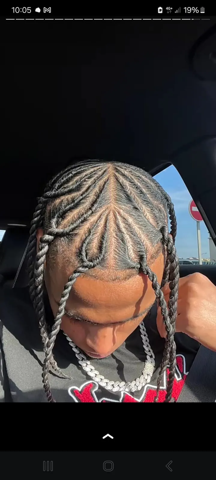 Twists et tresses homme réalisées par Natty by Nature
