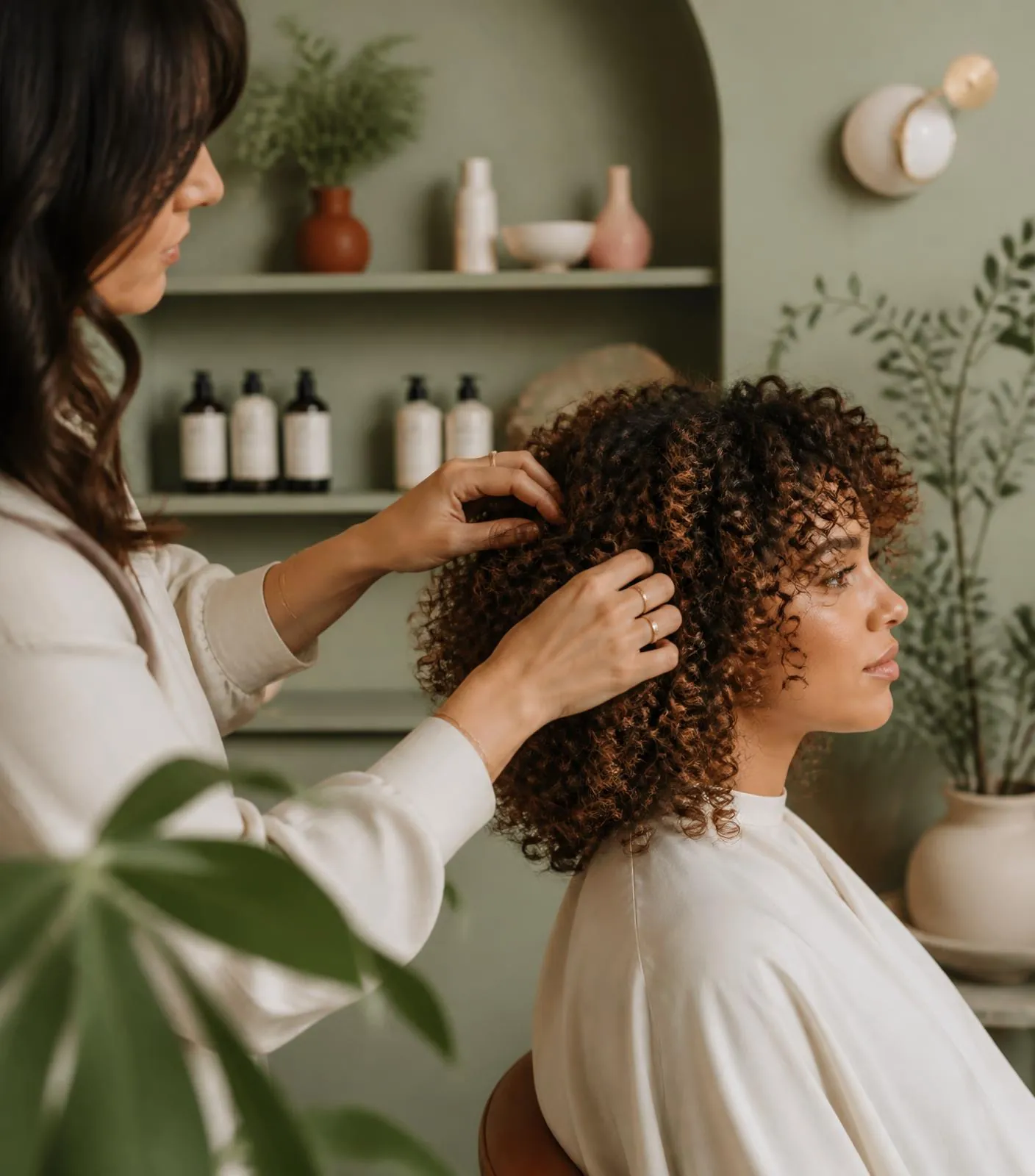 Coiffeuse freelance polyvalente en intervention, Natty by Nature